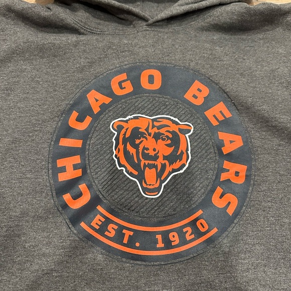 Charcoal Chicago Bears Men’s Hoodie - Picture 2 of 5